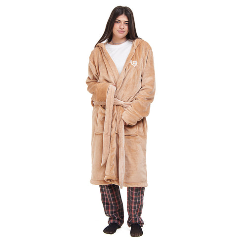 Snuggs Blanket Robe Beige
